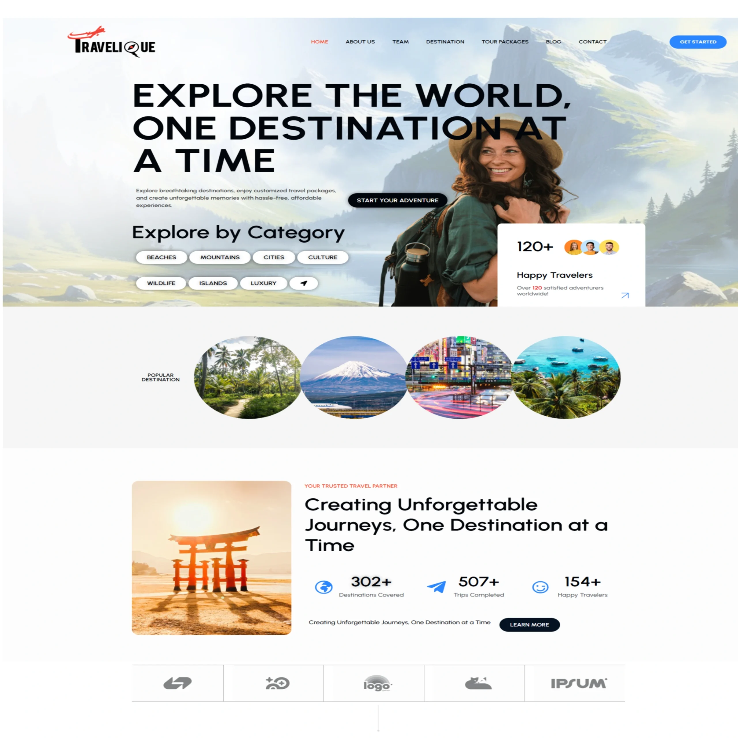 Travel Website